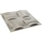 Ekena Millwork 19 5/8in. W x 19 5/8in. H York EnduraWall Decorative 3D Wall Panel Covers 2.67 Sq. Ft. WP20X20YOGBW - alternate 4